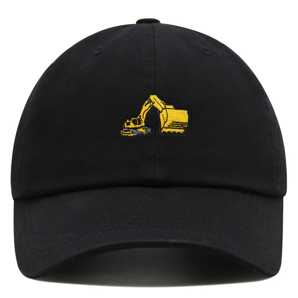 Digger Premium Dad Hat Embroidered Baseball Cap Equipment Vihecle