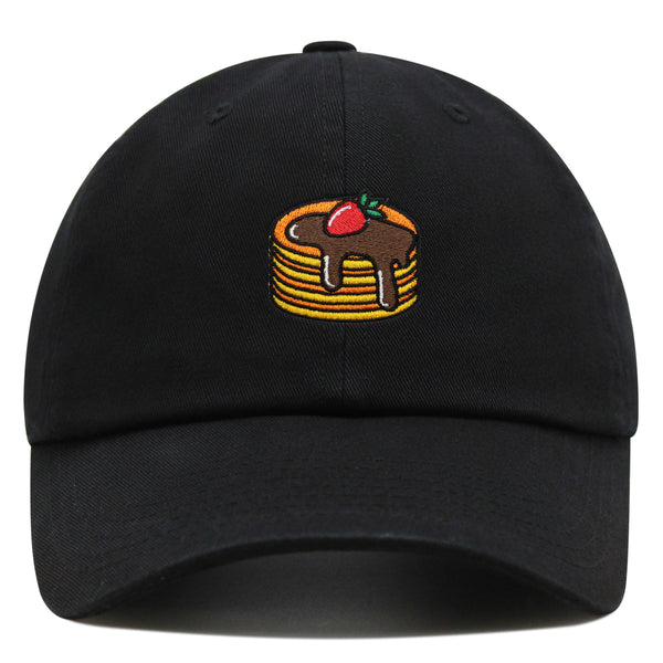 Crepe Premium Dad Hat Embroidered Baseball Cap Foodie