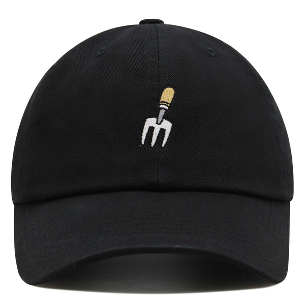 Plant Fork Premium Dad Hat Embroidered Baseball Cap Tool