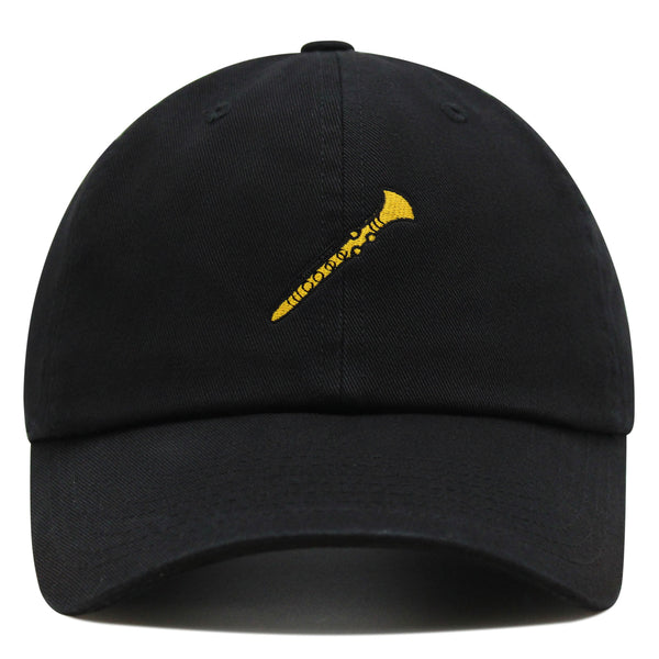 Clarinet Premium Dad Hat Embroidered Baseball Cap Music