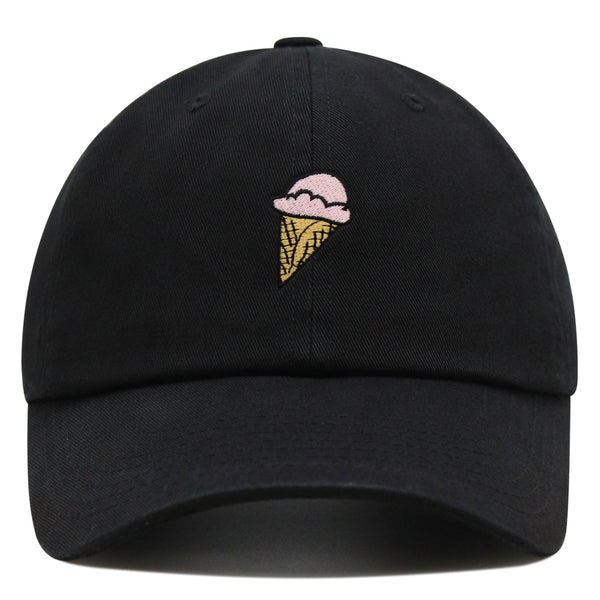 Ice Cream Premium Dad Hat Embroidered Baseball Cap Foodie