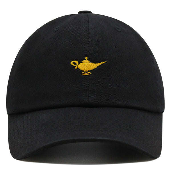 Genie Lamp Premium Dad Hat Embroidered Baseball Cap Magic Lamp