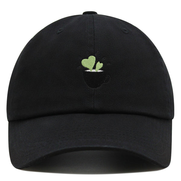 Plant in Mug Premium Dad Hat Embroidered Baseball Cap Plant