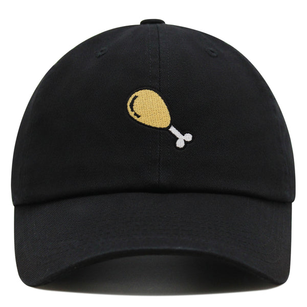 Chicken Drumstick Premium Dad Hat Embroidered Baseball Cap Foodie