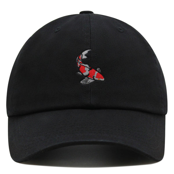 Koi Fish Premium Dad Hat Embroidered Baseball Cap Japan