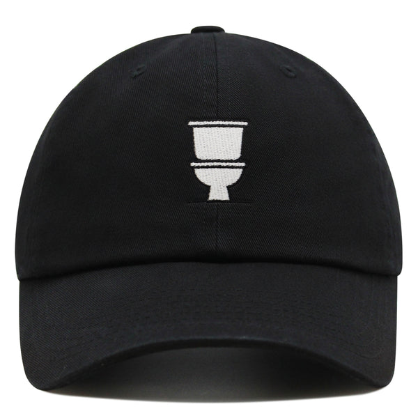 Toilet Premium Dad Hat Embroidered Baseball Cap Toilet Bowl