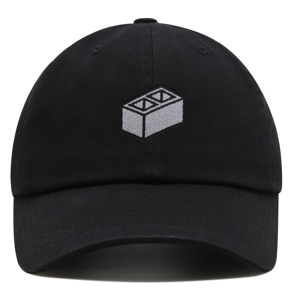 Cinder Block Premium Dad Hat Embroidered Baseball Cap Construction