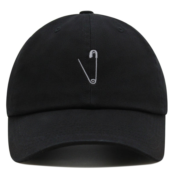 Safety Pin Premium Dad Hat Embroidered Baseball Cap Clothing