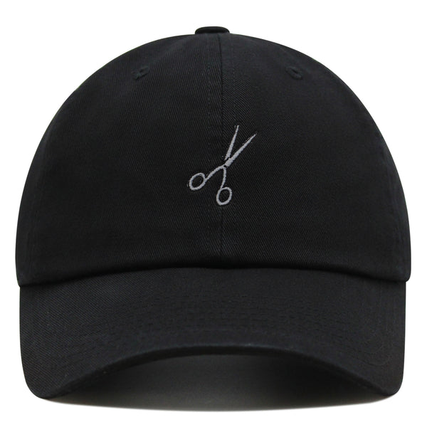 Scissors Premium Dad Hat Embroidered Baseball Cap Barbor