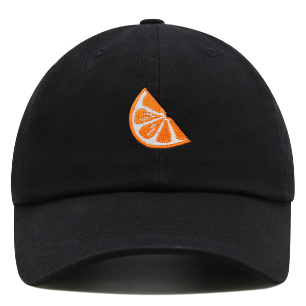 Orange Slice Premium Dad Hat Embroidered Baseball Cap Fruit