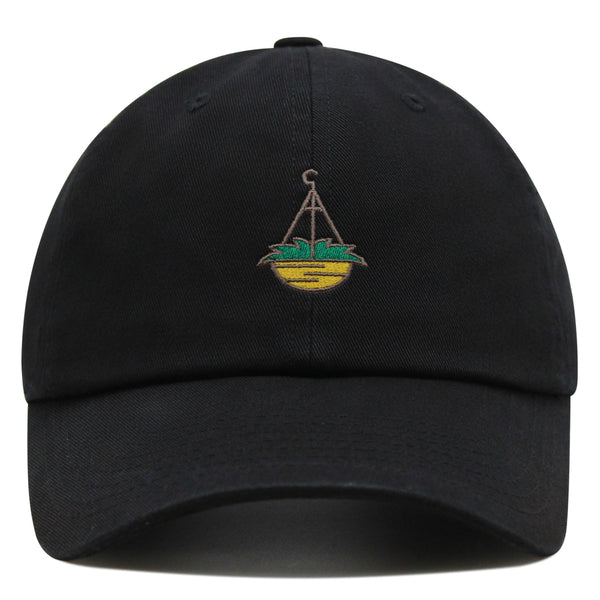 Hanging Basket Plant Premium Dad Hat Embroidered Baseball Cap Garden