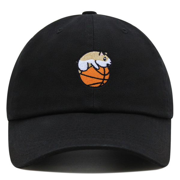 Hamster Ball Premium Dad Hat Embroidered Baseball Cap Basketball