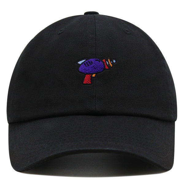 Sci Fi Laser Gun Premium Dad Hat Embroidered Baseball Cap Cartoon