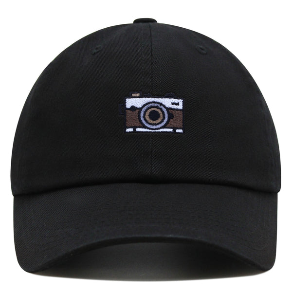 Camera Premium Dad Hat Embroidered Baseball Cap Vintage Camera