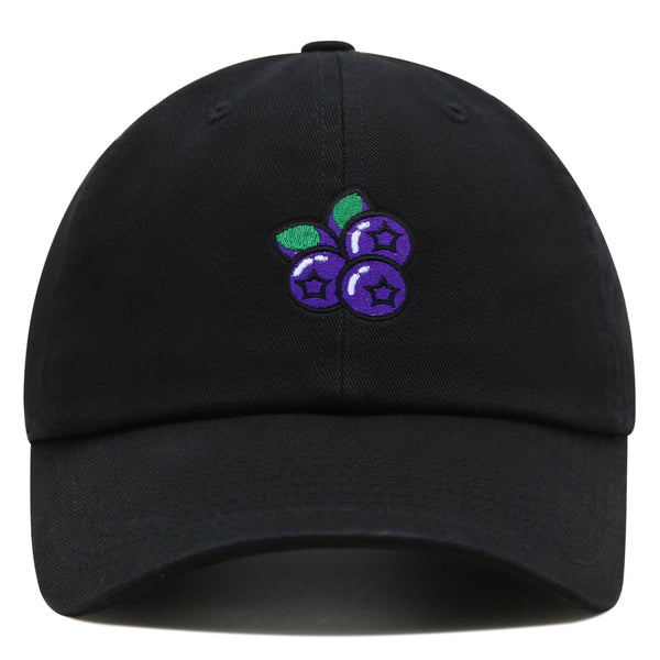 Blueberry Premium Dad Hat Embroidered Baseball Cap Fruit