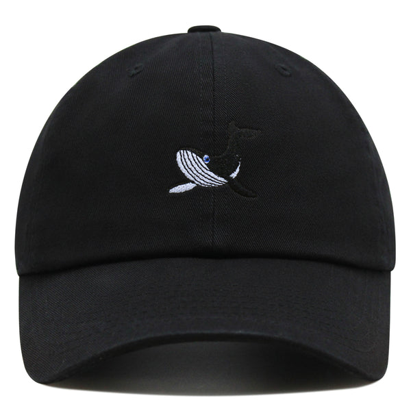 Humpback Whale Premium Dad Hat Embroidered Baseball Cap Ocean