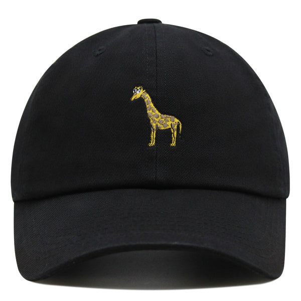 Giraffe Premium Dad Hat Embroidered Baseball Cap Africa Zoo