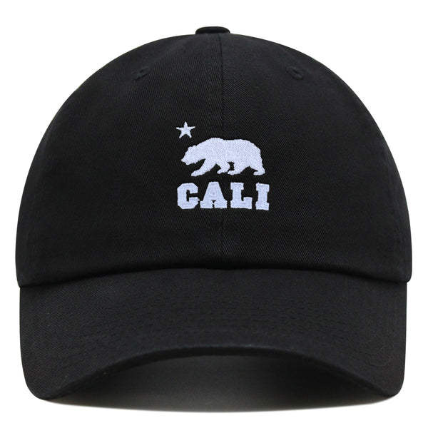 California Bear Premium Dad Hat Embroidered Cotton Baseball Cap West Coast