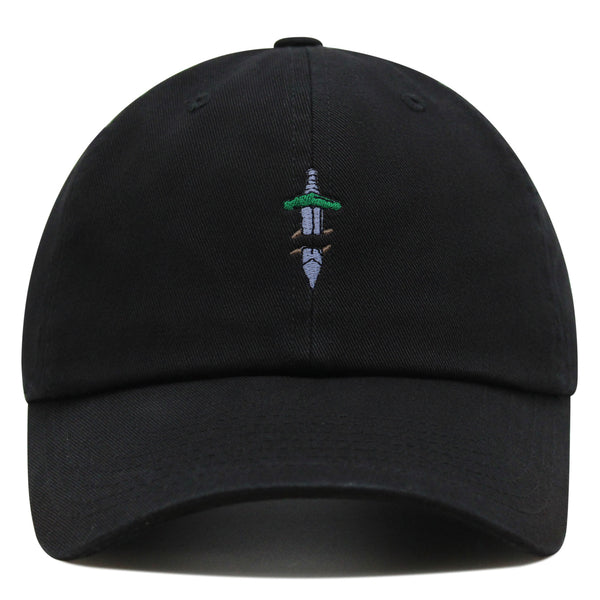 Sword Premium Dad Hat Embroidered Cotton Baseball Cap Knight