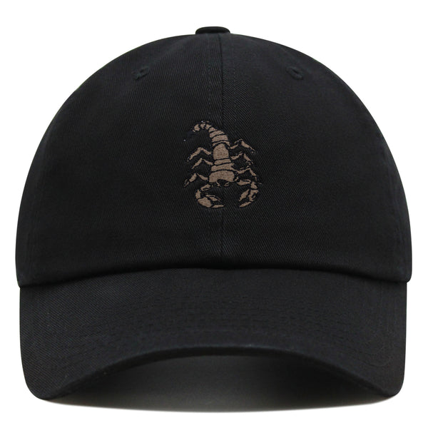 Scorpion Premium Dad Hat Embroidered Cotton Baseball Cap Tattoo