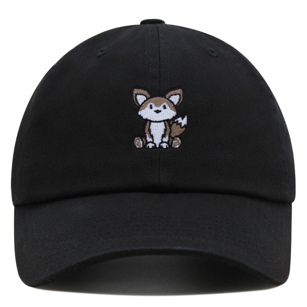 Fennec Fox Premium Dad Hat Embroidered Cotton Baseball Cap Sitting