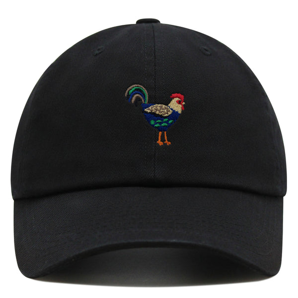 Colorful Chicken Premium Dad Hat Embroidered Cotton Baseball Cap Pollo