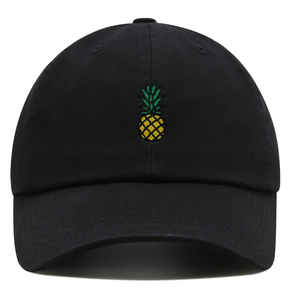 Cartoon Pineapple Premium Dad Hat Embroidered Cotton Baseball Cap