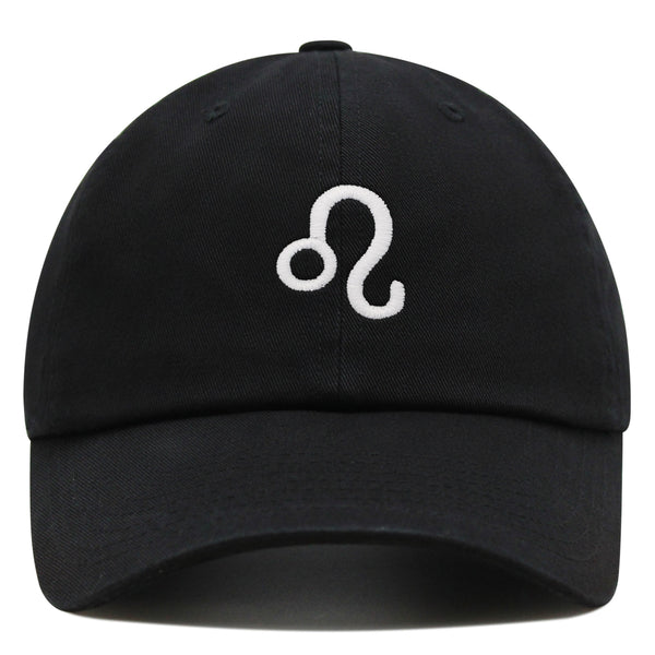 Leo Premium Dad Hat Embroidered Cotton Baseball Cap Zodiac Symbol