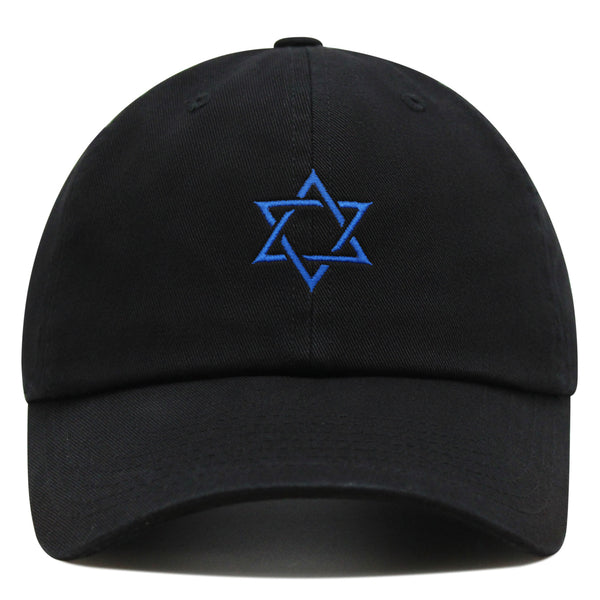 Star of David Premium Dad Hat Embroidered Cotton Baseball Cap Jewish Israel