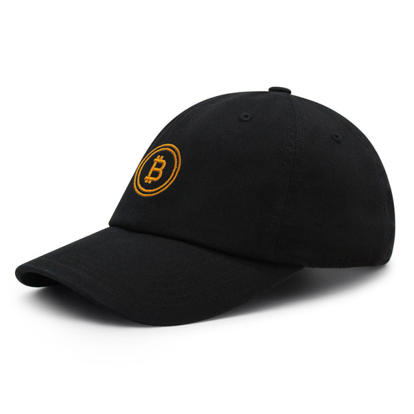 Bitcoin Premium Dad Hat Embroidered Baseball Cap Cryptocurrency