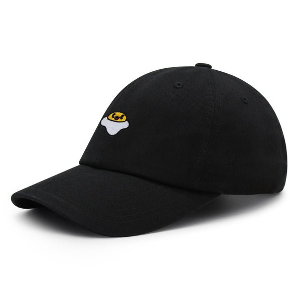 Smiling Egg Premium Dad Hat Embroidered Baseball Cap Sunny Side Up