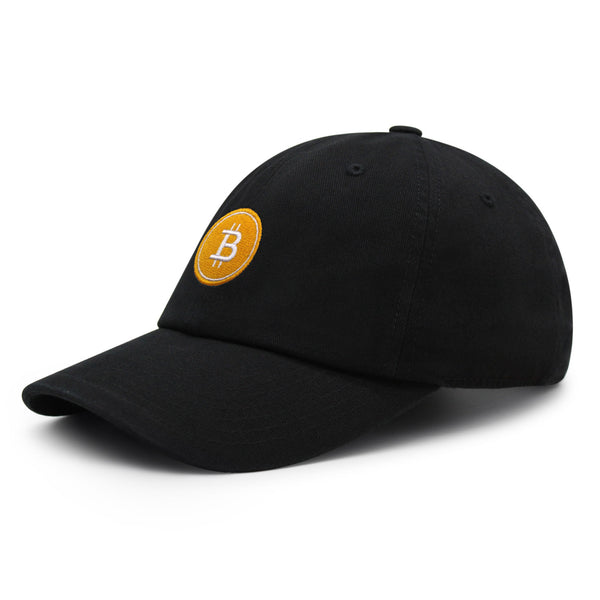 Bitcoin Premium Dad Hat Embroidered Baseball Cap Cryptocurrency Investing