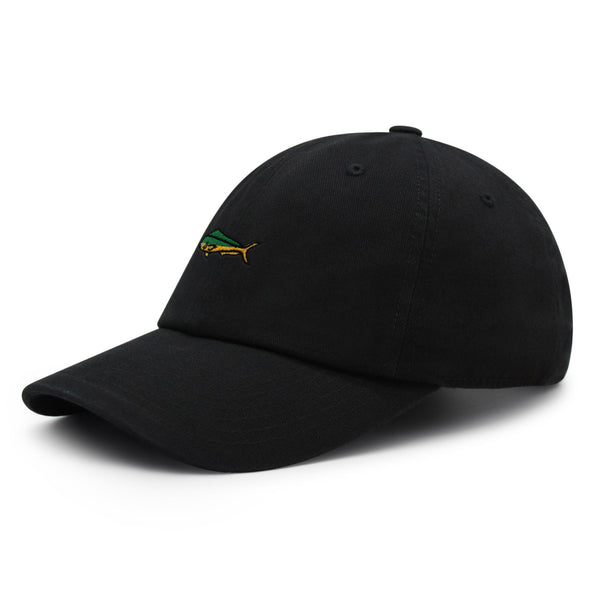 Mahi-Mahi Fish Premium Dad Hat Embroidered Baseball Cap Fishing Ocean