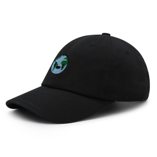 Happy Earth Premium Dad Hat Embroidered Baseball Cap Earth Environment