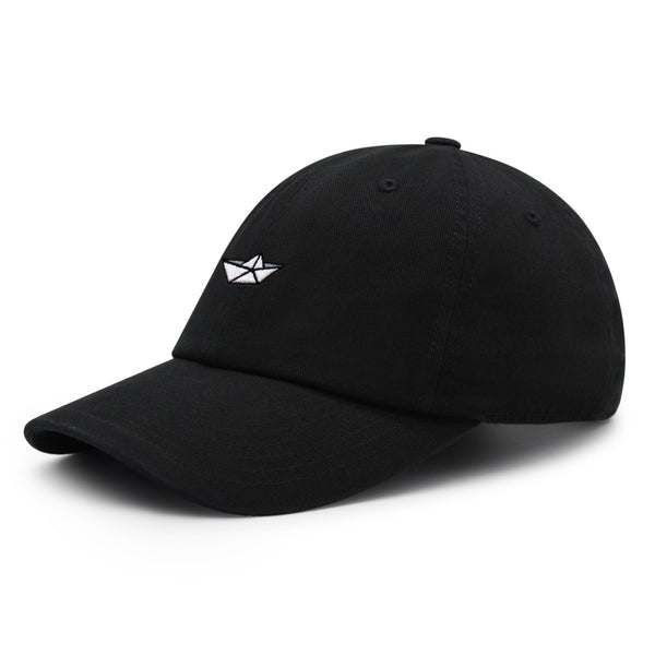 Paper Boat Premium Dad Hat Embroidered Baseball Cap Pond Memory