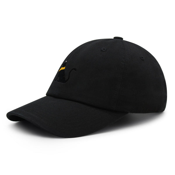 Black Egyptian Cat Premium Dad Hat Embroidered Baseball Cap Kitty