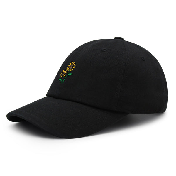 Sunflowers Premium Dad Hat Embroidered Baseball Cap Flower Floral