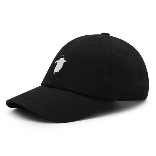 Dancing Penguin Premium Dad Hat Embroidered Baseball Cap Winter