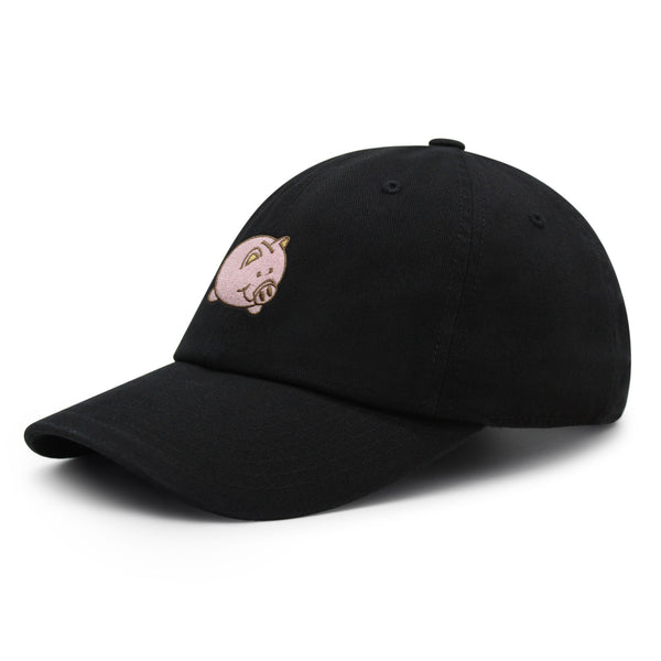 Piggy Bank Premium Dad Hat Embroidered Baseball Cap Coin