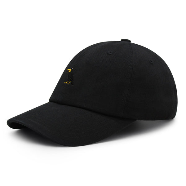 Crow Premium Dad Hat Embroidered Baseball Cap Bird