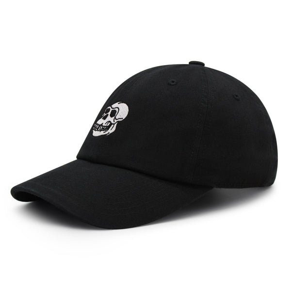 Gorilla Skull Premium Dad Hat Embroidered Baseball Cap Skelton