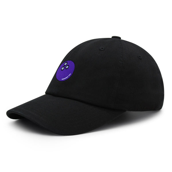 Bowling Ball Premium Dad Hat Embroidered Baseball Cap Cosmic