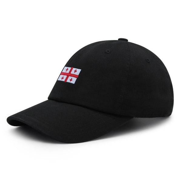 Georgia Flag Premium Dad Hat Embroidered Cotton Baseball Cap Country Flag Series