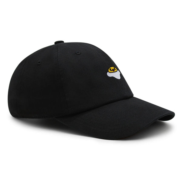 Smiling Egg Premium Dad Hat Embroidered Baseball Cap Sunny Side Up