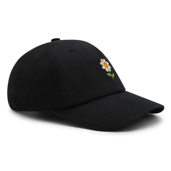 Chamomile Flower Premium Dad Hat Embroidered Baseball Cap Floral