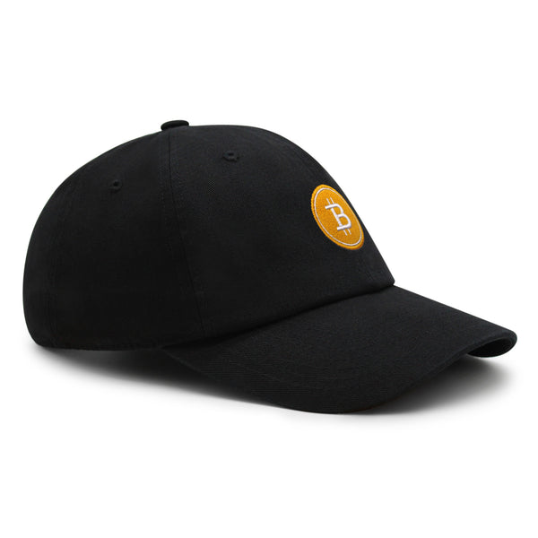 Bitcoin Premium Dad Hat Embroidered Baseball Cap Cryptocurrency Investing