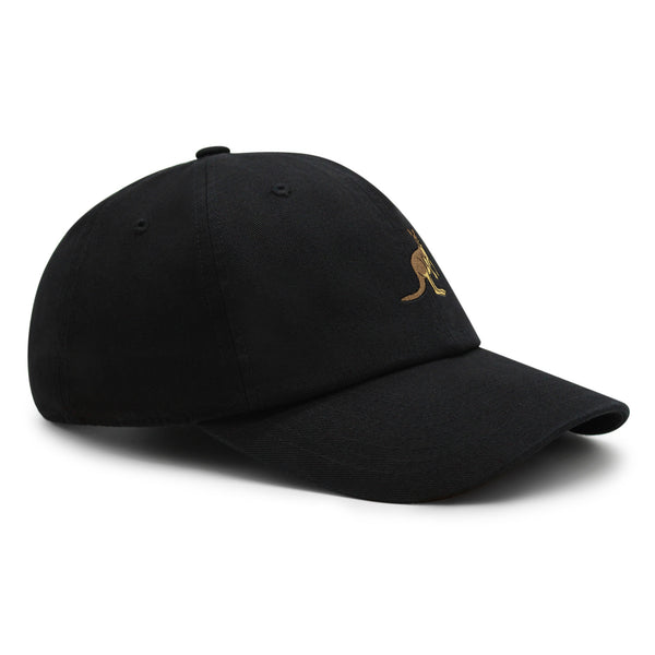 Kangaroo Premium Dad Hat Embroidered Baseball Cap Australia Animal