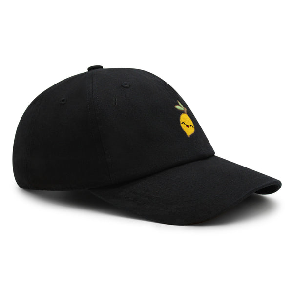 Lemon Premium Dad Hat Embroidered Baseball Cap Vegan Vegetable