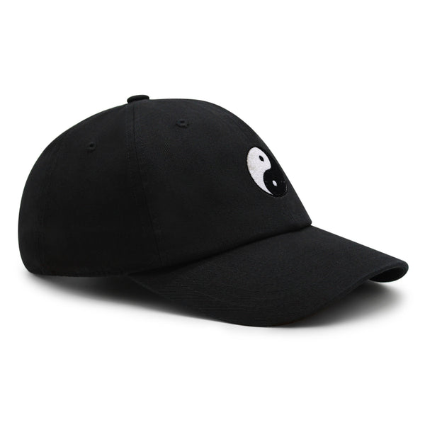 Ying Yang Premium Dad Hat Embroidered Baseball Cap Asian Meditation