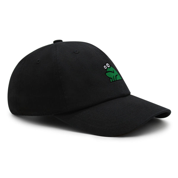 Frog Premium Dad Hat Embroidered Baseball Cap Funny